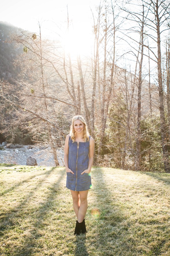 Alex through the trees